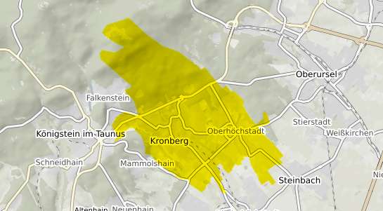 Immobilienpreisekarte Kronberg im Taunus